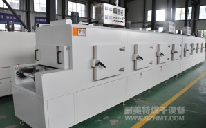 NMT-SDL-522 新能源汽車電（diàn）池預熱固化隧道烘箱(蘇州（zhōu）圓潤)