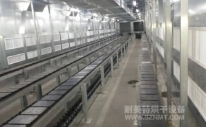 NMT-TZ-86 粘膠帶通過式熟（shú）化自動化對接烘房(江西永冠)