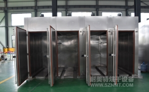 NMT-ZQ-8002化工行業催化劑水份烘幹不鏽鋼蒸汽（qì）熱風循（xún）環烘箱(上海華（huá）誼)
